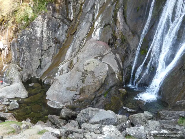 A view from Aber Falls, photographed during the visit, capturing the surrounding scenery and details.