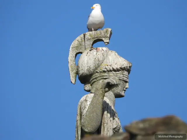 A view from Caernarfon, photographed during the visit, capturing the surrounding scenery and details.