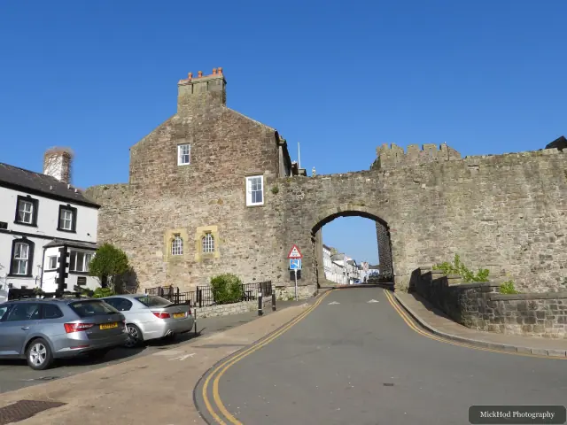 A view from Caernarfon, photographed during the visit, capturing the surrounding scenery and details.