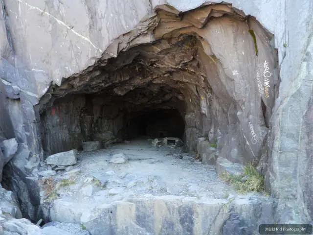 A view from Dinorwic Quarry, photographed during the visit, capturing the surrounding scenery and details.