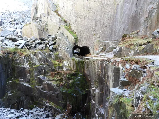 A view from Dinorwic Quarry, photographed during the visit, capturing the surrounding scenery and details.