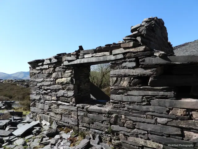 A view from Dinorwic Quarry, photographed during the visit, capturing the surrounding scenery and details.