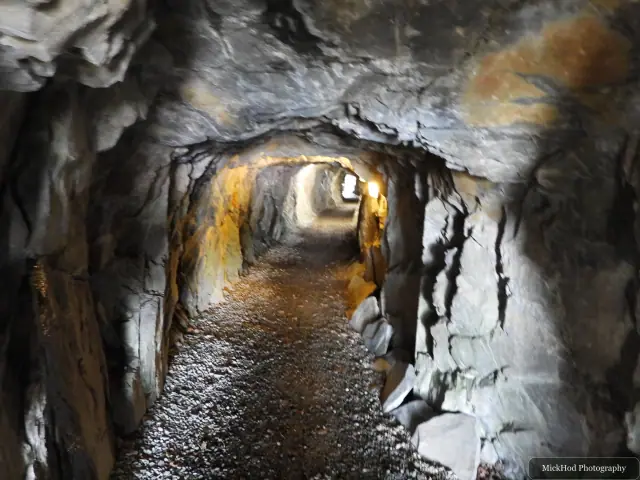 A view from Llanfair Slate Caverns, photographed during the visit, capturing the surrounding scenery and details.
