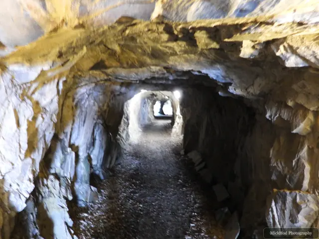 A view from Llanfair Slate Caverns, photographed during the visit, capturing the surrounding scenery and details.