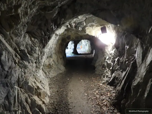 A view from Llanfair Slate Caverns, photographed during the visit, capturing the surrounding scenery and details.