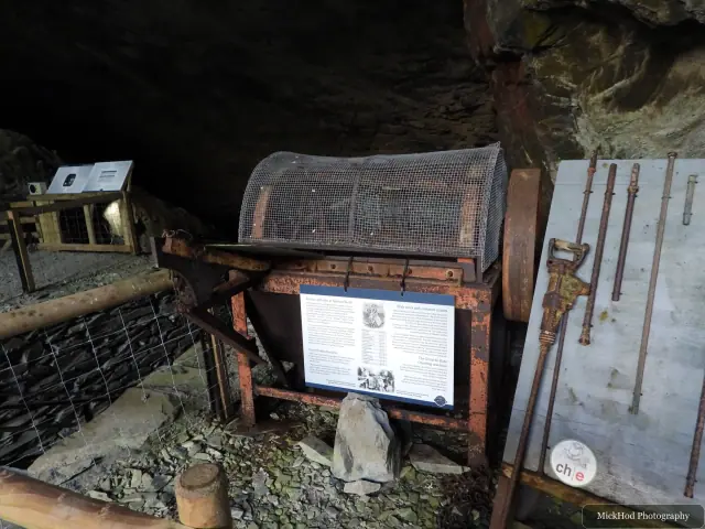 A view from Llanfair Slate Caverns, photographed during the visit, capturing the surrounding scenery and details.