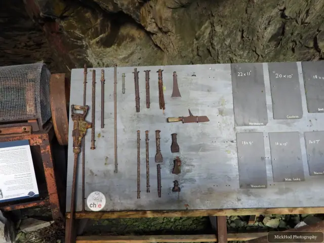 A view from Llanfair Slate Caverns, photographed during the visit, capturing the surrounding scenery and details.