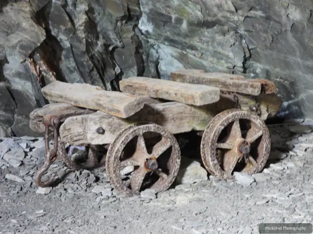 A view from Llanfair Slate Caverns, photographed during the visit, capturing the surrounding scenery and details.