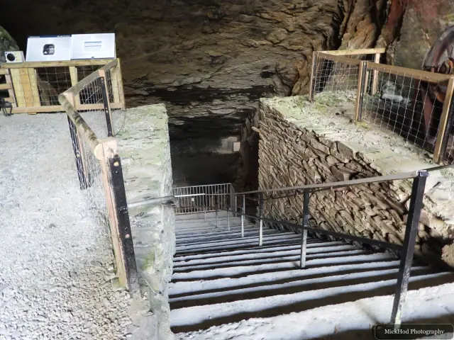 A view from Llanfair Slate Caverns, photographed during the visit, capturing the surrounding scenery and details.
