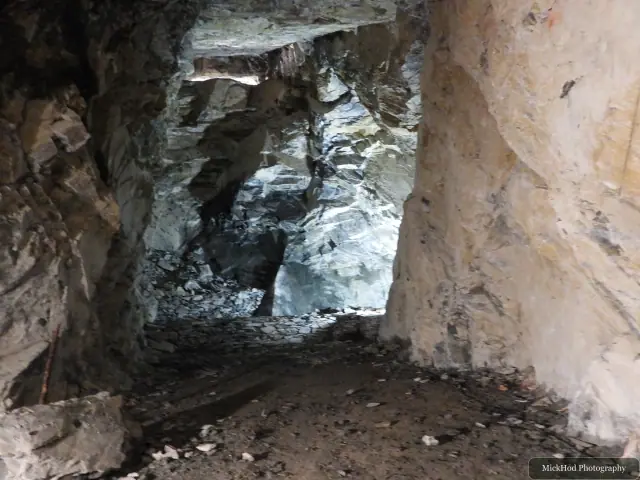 A view from Llanfair Slate Caverns, photographed during the visit, capturing the surrounding scenery and details.