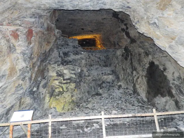 A view from Llanfair Slate Caverns, photographed during the visit, capturing the surrounding scenery and details.