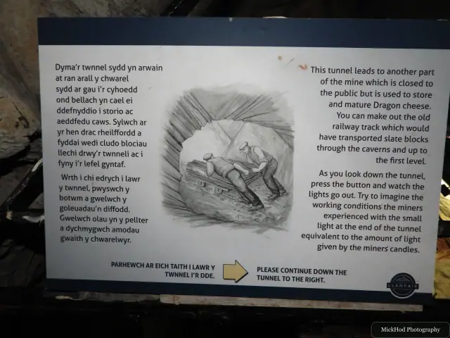 A view from Llanfair Slate Caverns, photographed during the visit, capturing the surrounding scenery and details.
