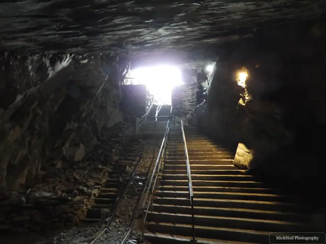 A view from Llanfair Slate Caverns, photographed during the visit, capturing the surrounding scenery and details.