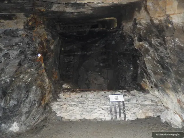 A view from Llanfair Slate Caverns, photographed during the visit, capturing the surrounding scenery and details.