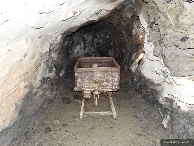 A view from Llanfair Slate Caverns, photographed during the visit, capturing the surrounding scenery and details.