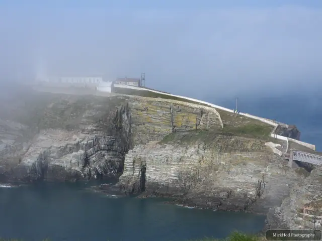 A view from South Stack, photographed during the visit, capturing the surrounding scenery and details.