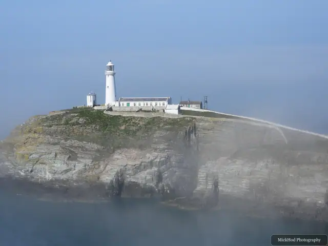 A view from South Stack, photographed during the visit, capturing the surrounding scenery and details.