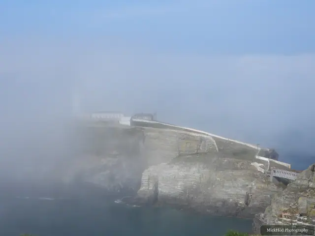 A view from South Stack Lighthouse, photographed during the visit, capturing the surrounding scenery and details.