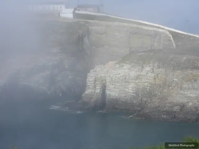 A view from South Stack Lighthouse, photographed during the visit, capturing the surrounding scenery and details.