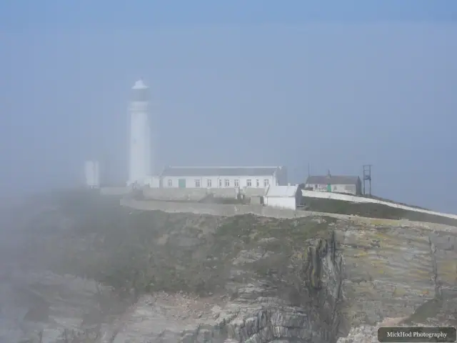 A view from South Stack Lighthouse, photographed during the visit, capturing the surrounding scenery and details.