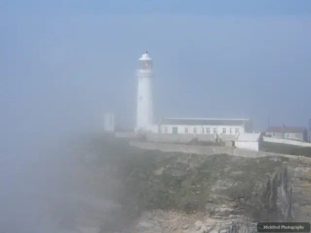 A view from South Stack Lighthouse, photographed during the visit, capturing the surrounding scenery and details.