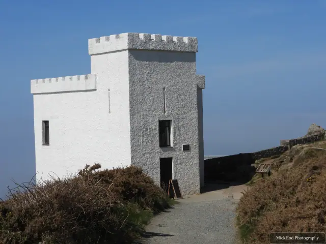 A view from South Stack Lighthouse, photographed during the visit, capturing the surrounding scenery and details.