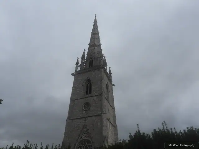A view at St. Margaret's Church (Eglwys St Margaret), photographed during the visit.