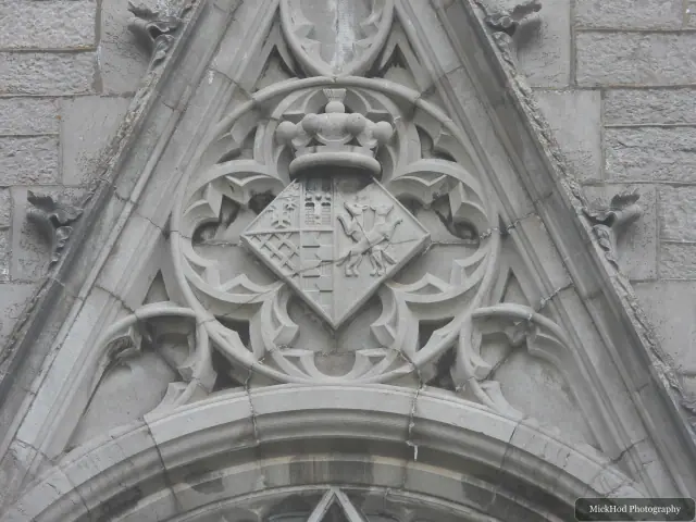 A view at St. Margaret's Church (Eglwys St Margaret), photographed during the visit.
