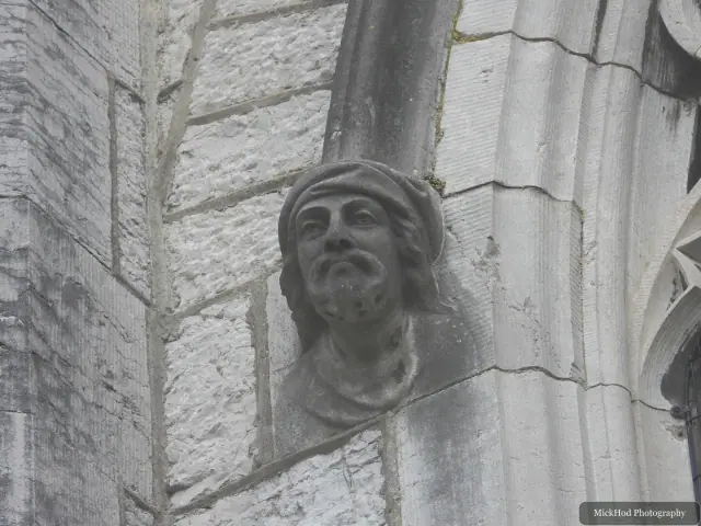 A view at St. Margaret's Church (Eglwys St Margaret), photographed during the visit.