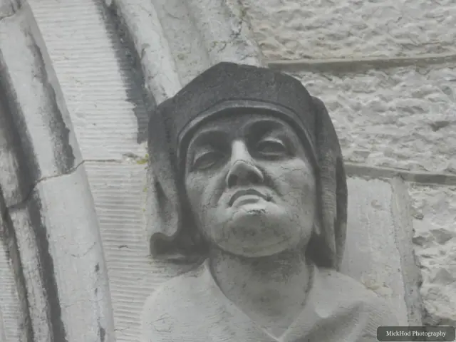 A view at St. Margaret's Church (Eglwys St Margaret), photographed during the visit.