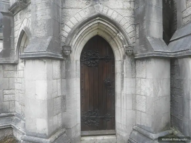 A view at St. Margaret's Church (Eglwys St Margaret), photographed during the visit.