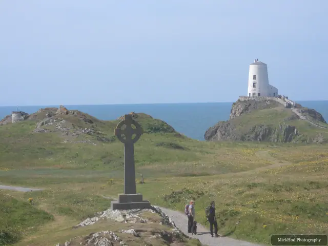 A view from Ynys Llanddwyn, photographed during the visit, capturing the surrounding scenery and details.