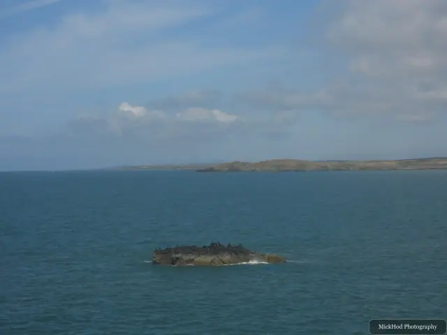 A view from Ynys Llanddwyn, photographed during the visit, capturing the surrounding scenery and details.