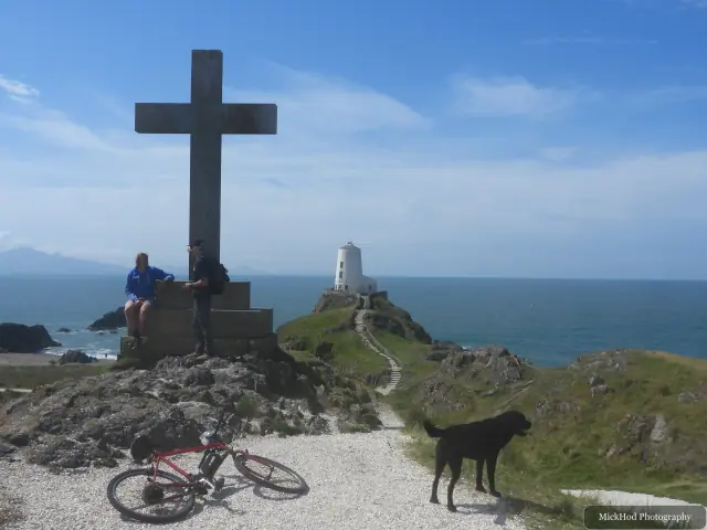 A view from Ynys Llandwyn, photographed during the visit, capturing the surrounding scenery and details.