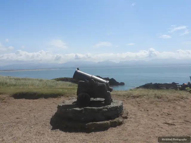 A view from Ynys Llandwyn, photographed during the visit, capturing the surrounding scenery and details.