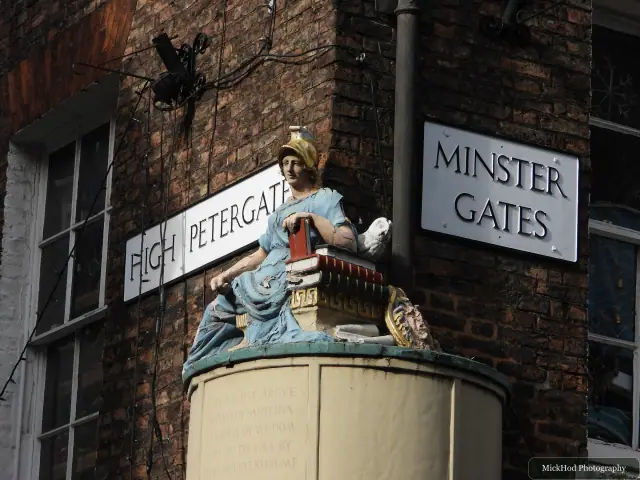 A view from York, photographed during the visit, capturing the surrounding scenery and details.