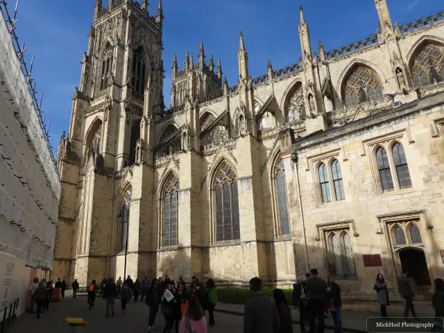 A view from York, photographed during the visit, capturing the surrounding scenery and details.