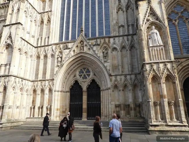 A view from York, photographed during the visit, capturing the surrounding scenery and details.