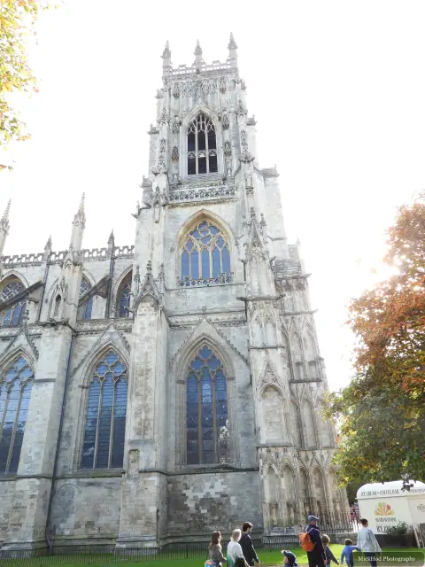 A view from York, photographed during the visit, capturing the surrounding scenery and details.