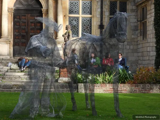 A view from York, photographed during the visit, capturing the surrounding scenery and details.