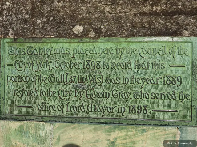 A view from York, photographed during the visit, capturing the surrounding scenery and details.