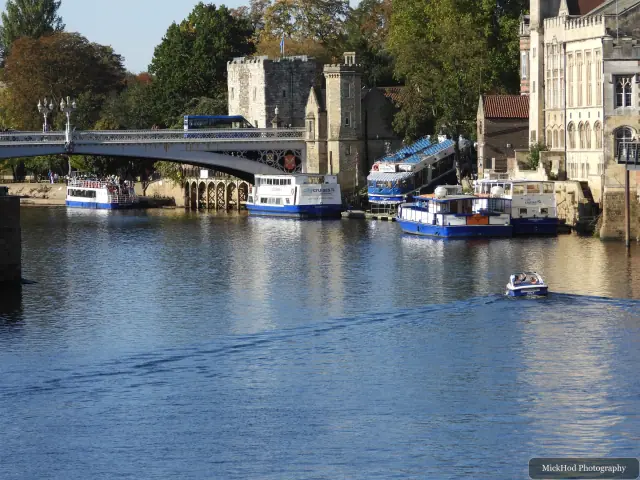 A view from York, photographed during the visit, capturing the surrounding scenery and details.