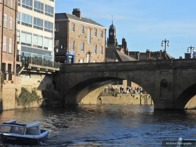 A view from York, photographed during the visit, capturing the surrounding scenery and details.