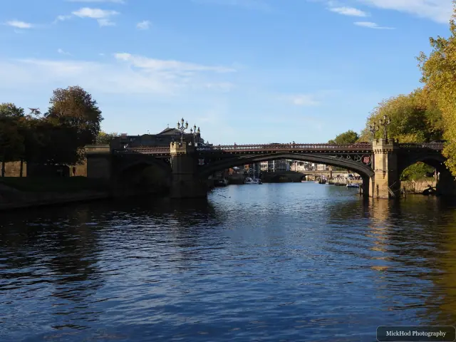 A view from York, photographed during the visit, capturing the surrounding scenery and details.
