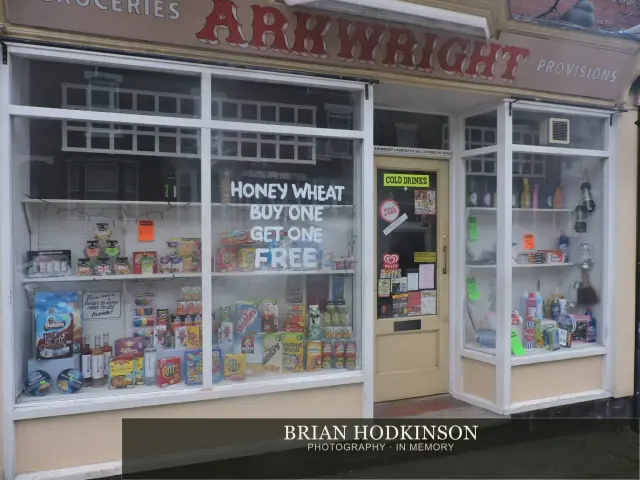 Photograph from ARK, ARK, ARKRIGHTS SHOP from OPEN ALL HOURS as it is now