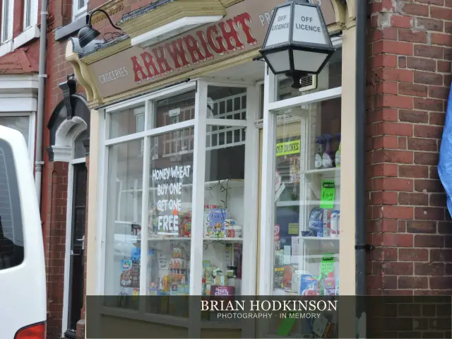 Photograph from ARK, ARK, ARKRIGHTS SHOP from OPEN ALL HOURS as it is now